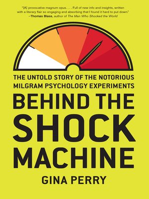 cover image of Behind the Shock Machine